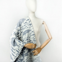 25С138-ШР/у. 65*140 Полотенце "Океан-1" цв. 335 рис. 715 синий