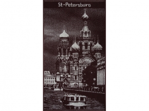 6с103.412ж1 Петербург (шоколад) Полотенце махровое 50х90см
