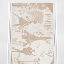 6с102.513ж2 Мечты о Париже (лен3) Полотенце махровое 81х160см