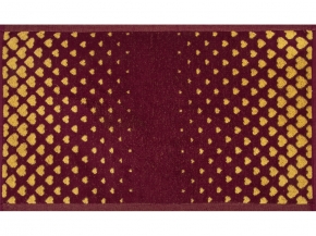 6с104.411ж1 Градиент сердца(кр.дерево1) Полотенце махровое 67х40см