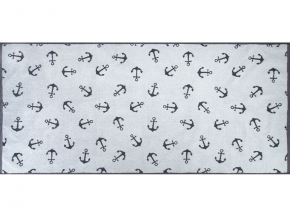 6с102.411ж1 Якоря(антрацит) Полотенце махровое 67х150см