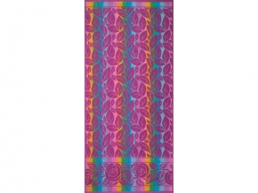 6с102.411ж1 Тропикана (ярко-фиалковая радужка) Полотенце махровое 67х150см