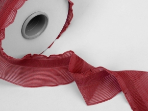 43мм. 6С857-Г50 (рис.1360) ТЕСЬМА ВЯЗАНАЯ ОТДЕЛОЧНАЯ РЮШ бордо*08, 43мм (мот.10м)