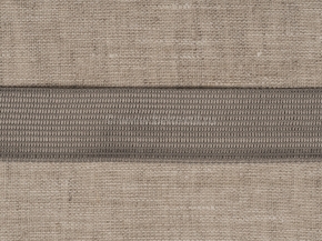 Тесьма вязан.окантовочная 22мм (2,4гр/м) серый св.*340 (рул.100м)