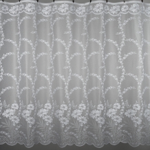 1.20м 36010796 Тюль-жаккард Lila 120 см (WHITE, W1592)