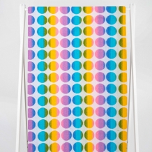 6с102.411ж1 Палитра (белая радужка) Полотенце махровое 67х150см