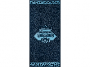 6с102.411ж1 100% мужчина (т.синий2) Полотенце махровое 67х150см