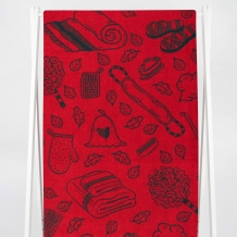 6с102.411ж1 Атрибуты бани(т.зеленый1) Полотенце махровое 67х150см