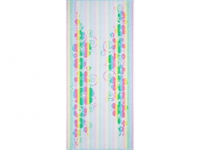 6с102.411ж1 Алеся (св.радужка) Полотенце махровое 67х150см