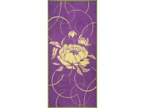 6с102.411ж1 Пион(3-сирень4) Полотенце махровое 67х150см