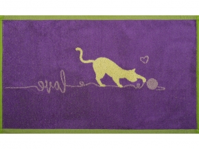 6с104.411ж1 Love-клубок(3-сирень4) Полотенце махровое 67х40см