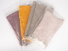 20С329-ШР/у./к. 63*130 Полотенце "Суфле" цв. 916 рис. 734 гороховый