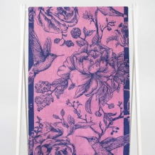 6с102.411ж1 Пробуждение(пурпурн3) Полотенце махровое 67х150см