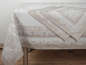 24С9-ШР/уп.кор. Комплект столовый 153*205 + 6 салф. 49*49 "Суаре" цв. 1 рис. 361