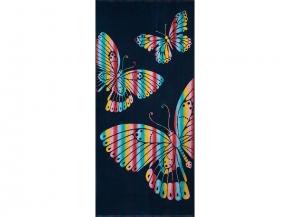 6с102.411ж1 Бархатный сезон (т.радужка) Полотенце махровое 67х150см