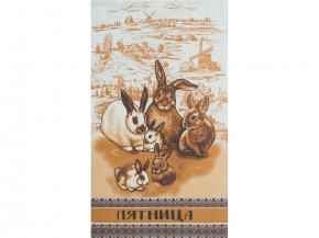 21С-2ЯК 34*61 Набор полотенец "Неделька. Ферма" (уп. 8 шт)