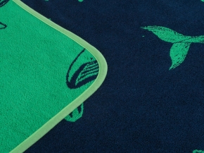 5с081.400.1 Киты (темно-синий7) Плед 103х160 см