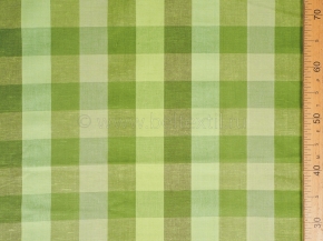 Ткань 1419ЯК 506099 п/лен пестротканый рис. 5/2 зеленый, ширина 150см
