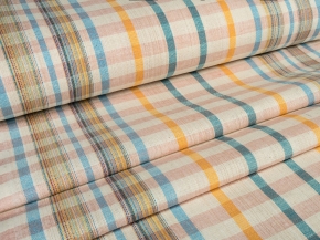 Холст  п/лен полотенечный клетка арт.8-25  вид 2 ширина 50см, лен-50%, хлопок-50%