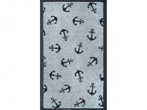 1с105.413ж1 Якоря(антрацит) Полотенце махровое 50х30 см