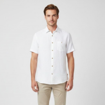 24С99-ШР/039/у 101/0 Сорочка мужская верхняя, лен-100