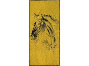 6с102.411ж1 Буран (т.желтый) Полотенце махровое 67х150см