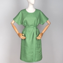 24С178-ШР/039/ст 2121/0 Платье женское 170-104-110 светло-зеленый