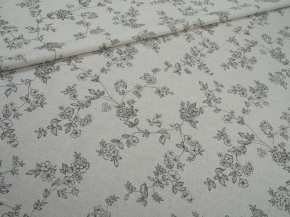 Ткань бельевая арт.17с-3ЯК п/лен наб. лен 30, хл.70, пл.145г рис. Вивальди, 220см