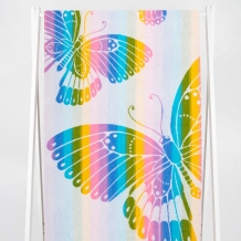 6с102.411ж1 Бархатный сезон (белая радужка) Полотенце махровое 67х150см