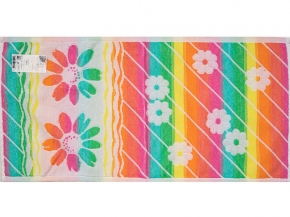 6с104.413ж1 Летний (св.радужка) Полотенце махровое 81х40см