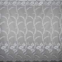 1.20м 36010796 Тюль-жаккард Lila 120 см (WHITE, W1592)