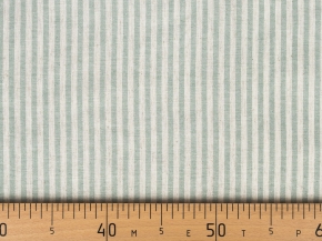 Ткань полульняная арт. ЛСП(0,5*0,5)_70/30_220/120_П_01 полоска зеленая (0,5*0,5), 220см