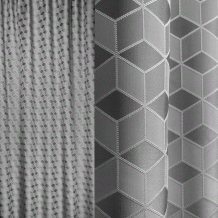 Ткань для портьер жаккард Куб (V.29265-2), 289см
