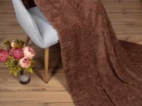 АРТ 009 Покрывало- плед  стриженый  200*220 "Мусс Мокко"