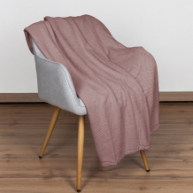 25С21-ШР/у./л.с.уп. 205*215 Плед "Рубчик" цв. 1978 рис. 2 пепельная роза