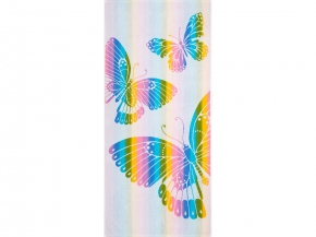 6с102.411ж1 Бархатный сезон (белая радужка) Полотенце махровое 67х150см