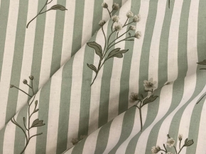 Перкаль ткань Вареный хлопок набивной арт 239 рис 72235/1 Луговая трава,220 см