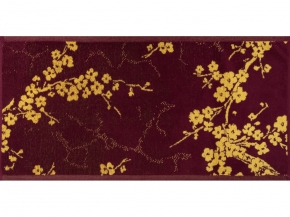 6с104.413ж1 Цветущие(кр.дерево1) Полотенце махровое 81х40см