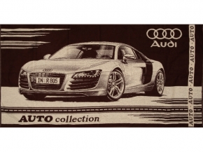 6с102.413ж1 Audi (шоколад) Полотенце махровое 81х160см