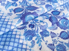 Вафельное полотно набивное б/з 402 рис. 6649/1, 40см