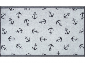 6с104.411ж1 Якоря(антрацит) Полотенце махровое 67х40см