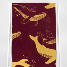 6с102.413ж1 Киты(кр.дерево1) Полотенце махровое 81х160см