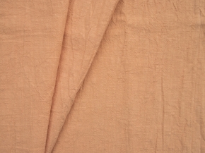 Ткань арт. W300055 Крапива  цвета "Нежный персик"№ 27 (вар), ширина 140, пл.250г