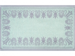 1с105.413ж1 Греция (мятный2) Полотенце махровое 50х30 см