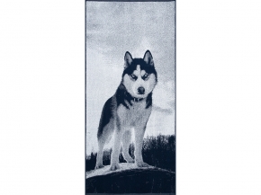 6с102.411ж1 Хаски 2 (темно-синий) Полотенце махровое 67х150см