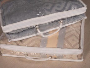 2с209.411ж1 Арабеска (лен6) Плед 208х150 см