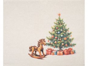 22С142-ШР+К/п.р. 45*60 Полотенце "Ожидание праздника 1" цв. 1 рис. 1306