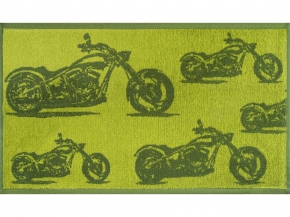 6с104.411ж1 Мото-паттерн(болотный1) Полотенце махровое 67х40см