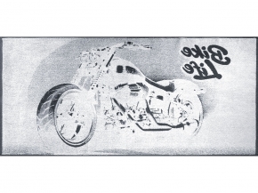 6с102.411ж1 Bike life (антрацит) Полотенце махровое 67х150см