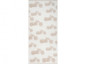 6с102.511ж2 Мото-паттерн(лен3) Полотенце махровое 67х150см